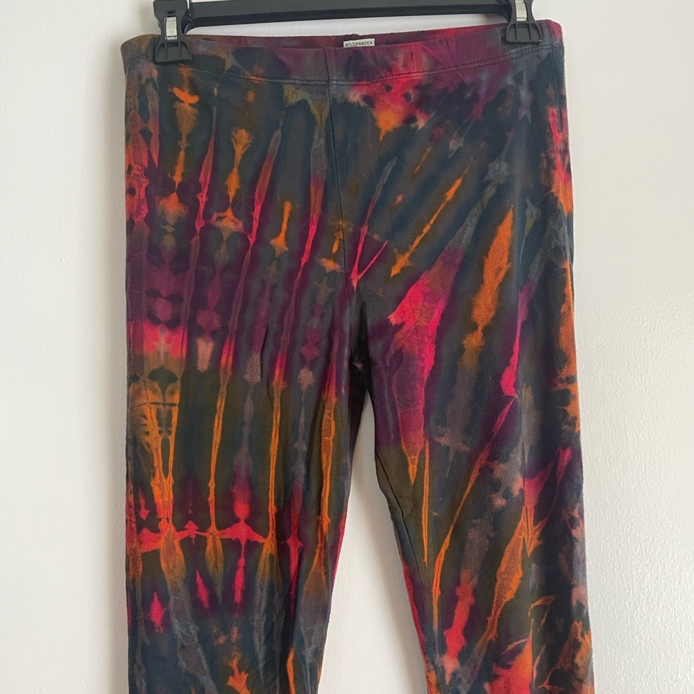 Hippie leggings! Bright and fun. One size fits most, barely worn, run long!
